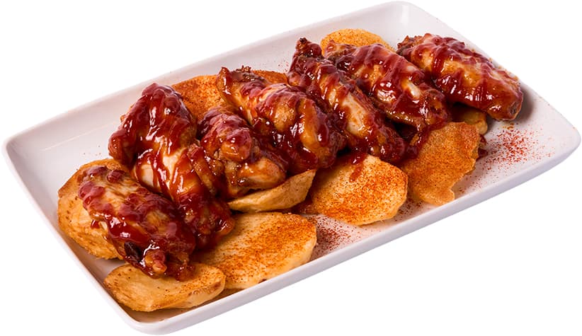 Barbecue wings